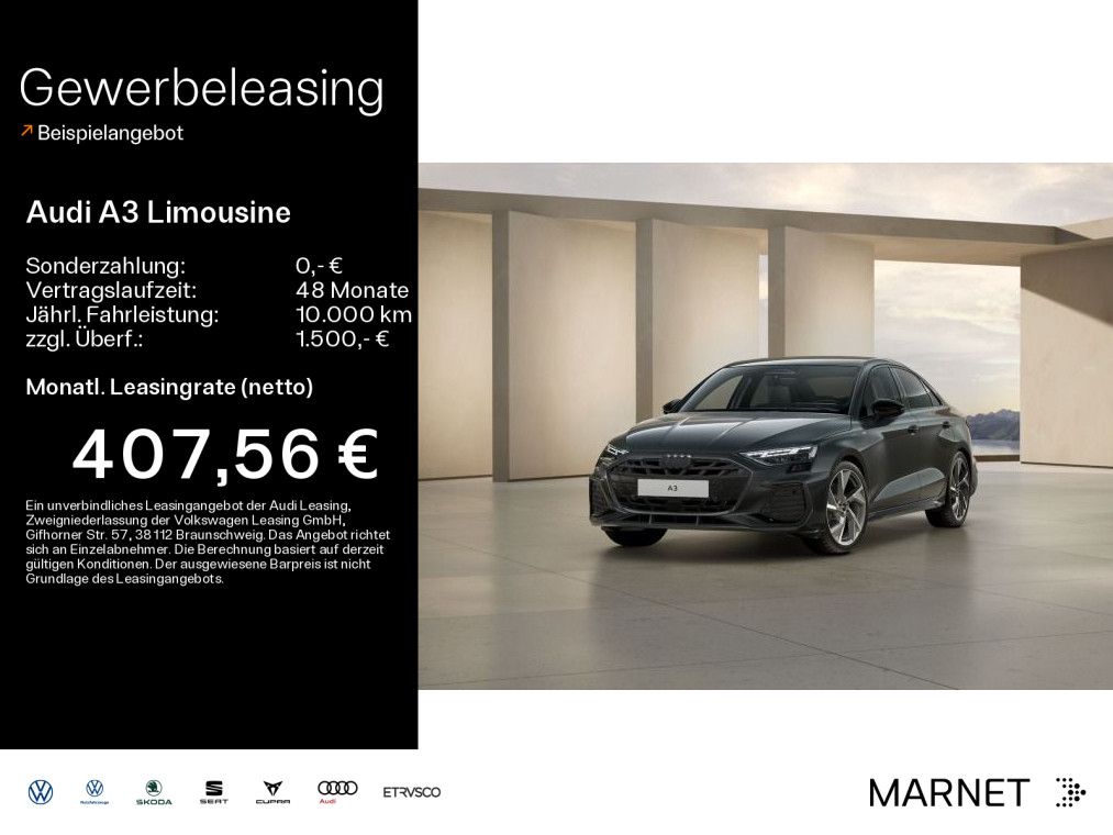 Audi A3 Limousine S line TFSI 110 kW S tronic