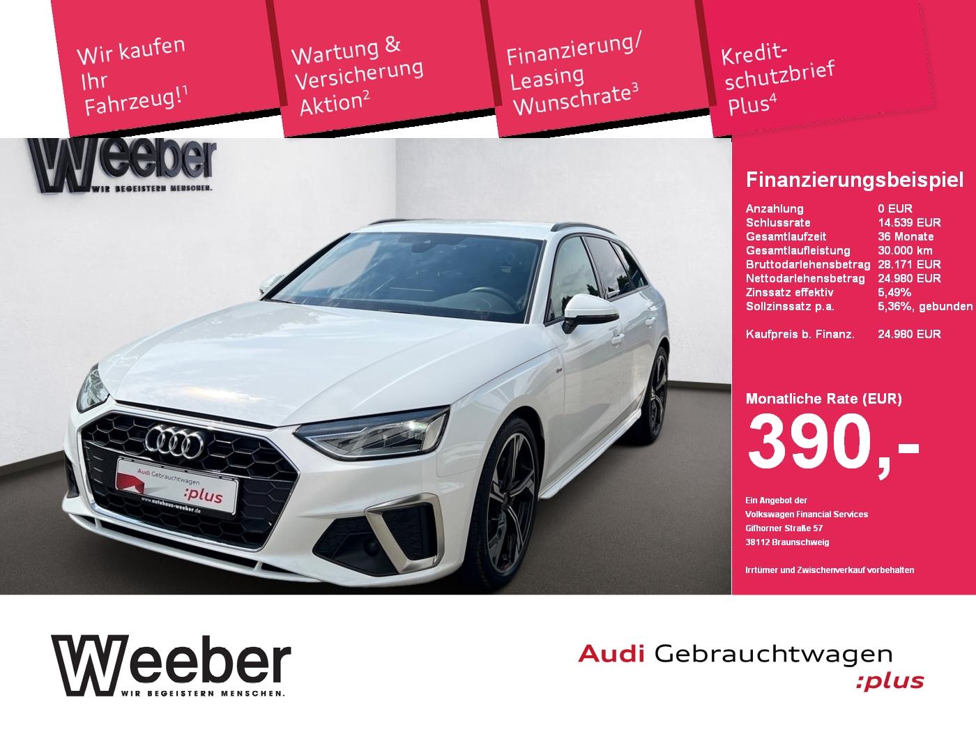 Audi A4 Avant S line *AHK*KAMERA*NAVI*SHZ*19 LM*