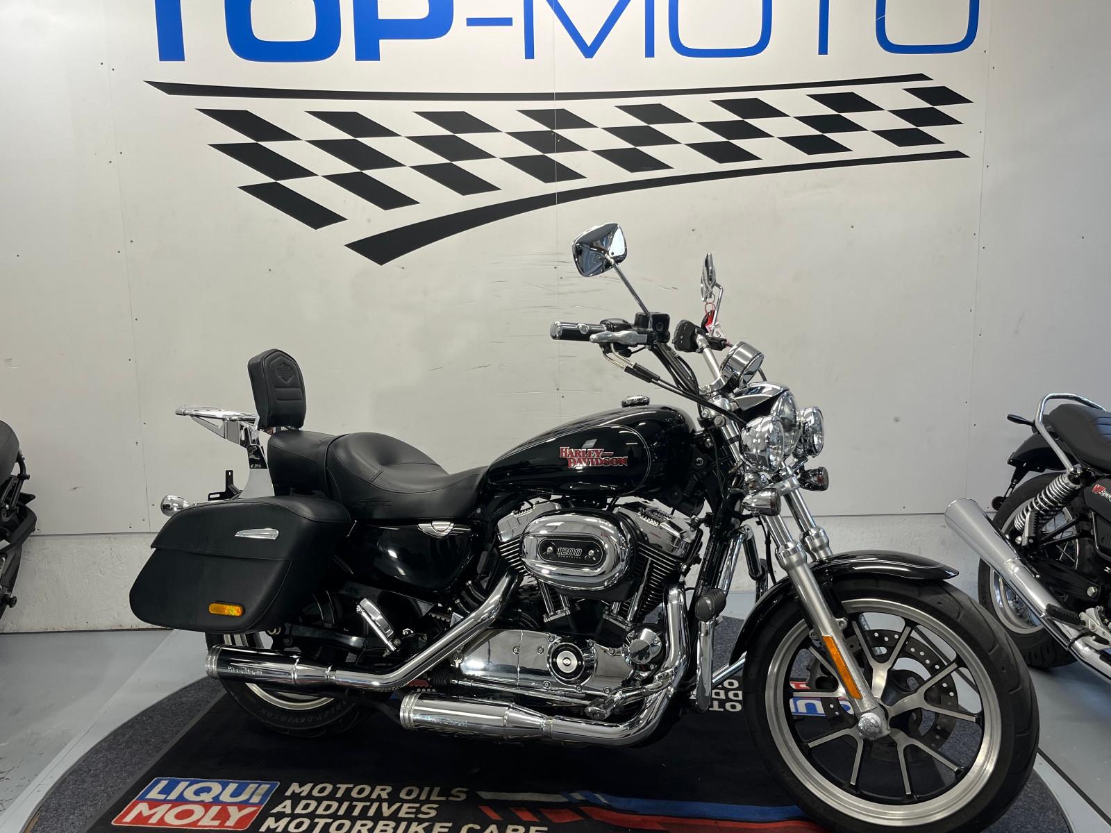 Harley-Davidson XL 1200 T ABS KessTech Sissybar Koffer 5HD1