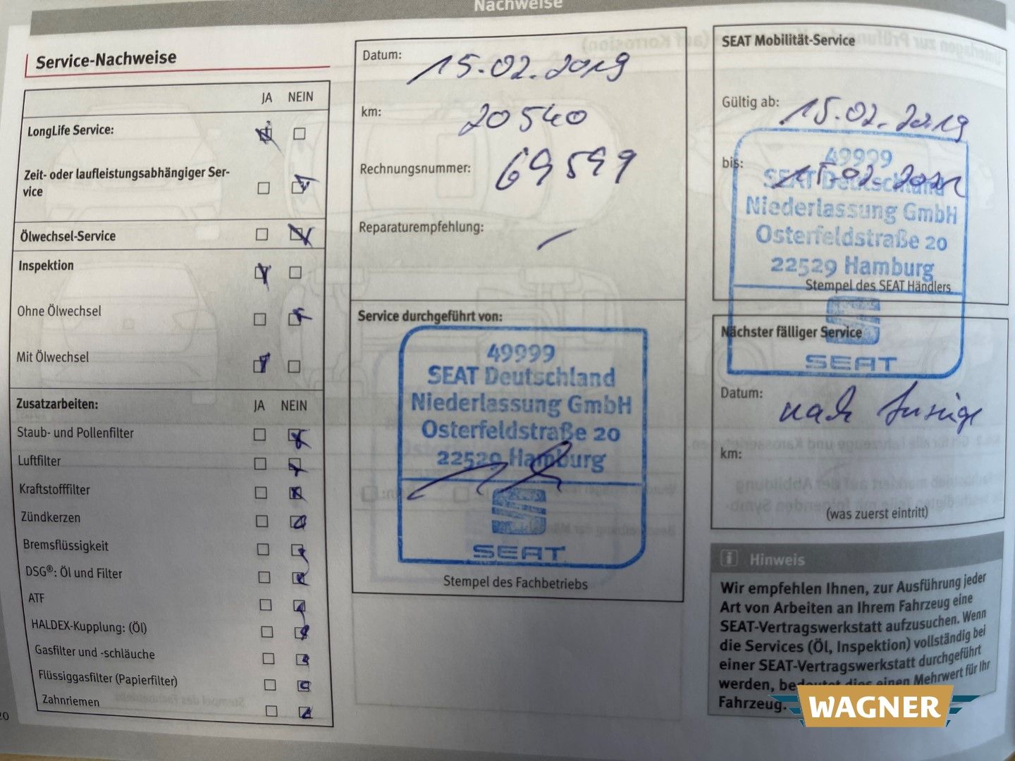 Fahrzeugabbildung SEAT Leon Style Automatik Sitzheizung Klimaautomatik
