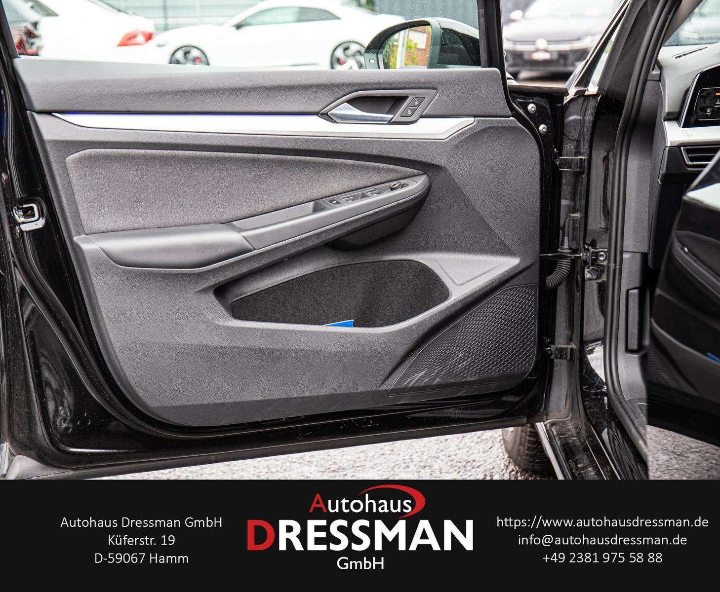 Volkswagen Golf 1.5 eTSI Life LED ACC SITZ/LENKHZG PDC, миниатюра 9