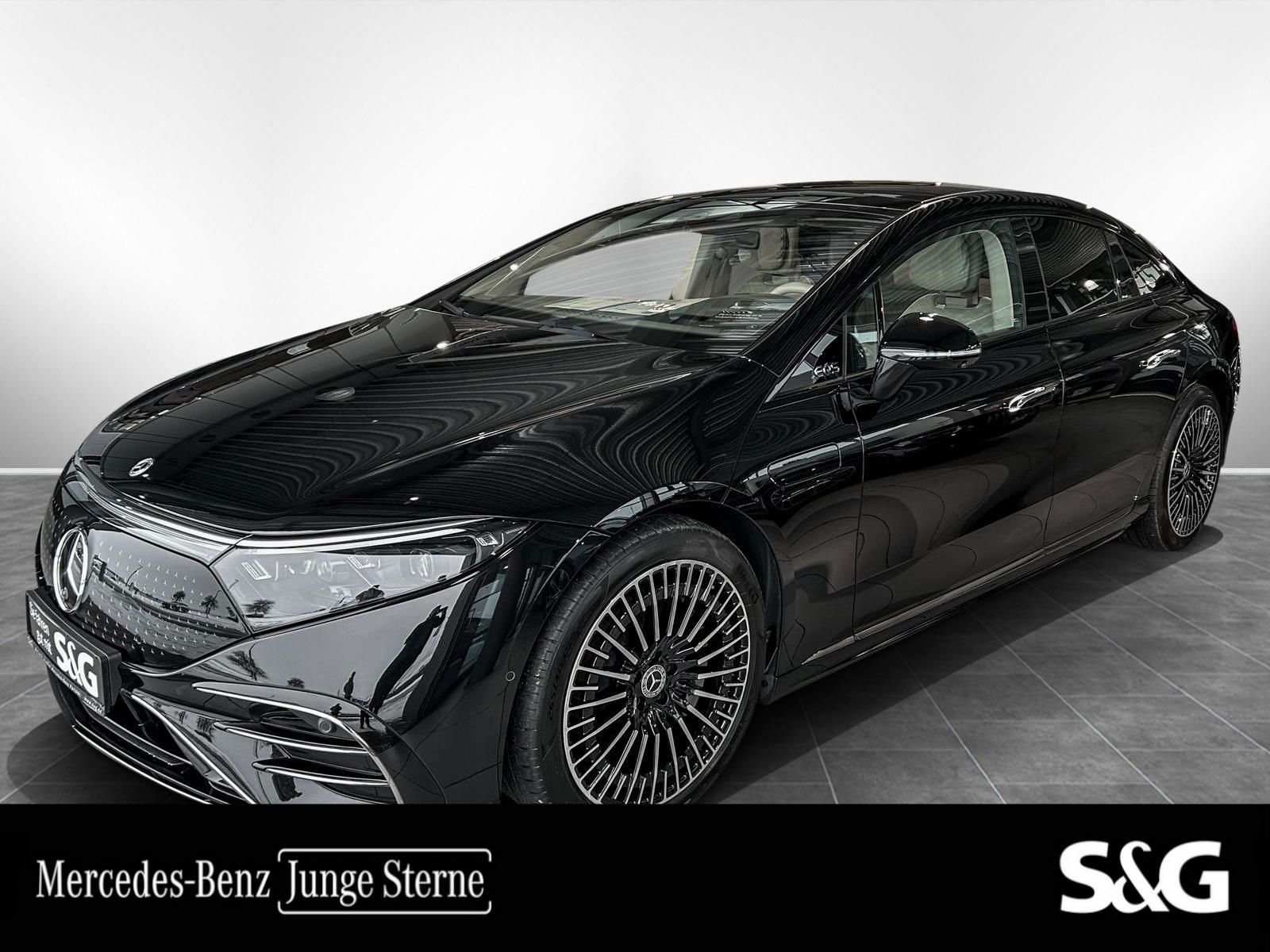 MERCEDES-BENZ EQS 580 4M AMG Night+360°+Sitzh.+Pano+MBUX+21