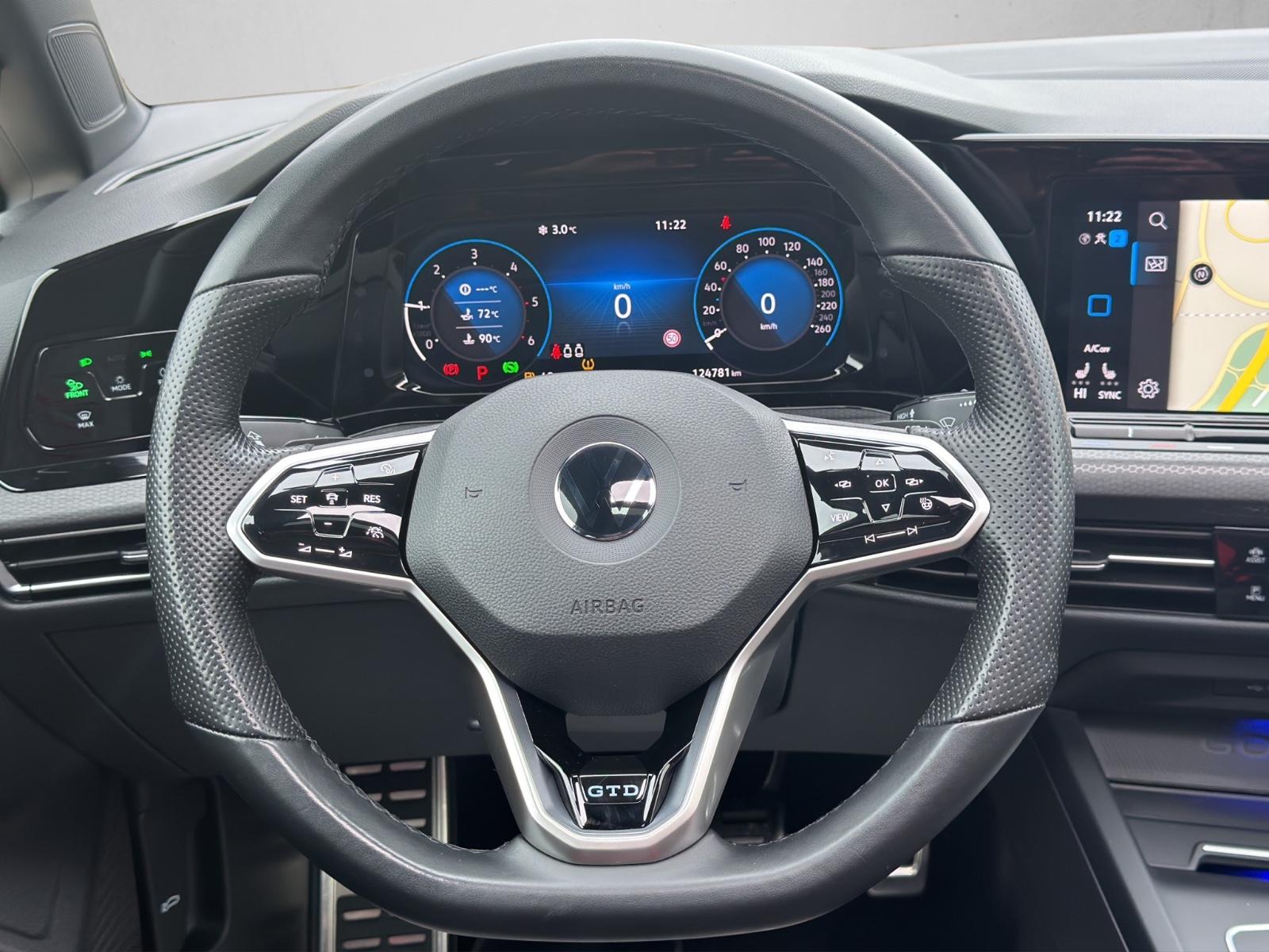 Volkswagen Golf VIII Lim. GTD StHz*AHK*Pano*Kamera*Keyless*, миниатюра 10