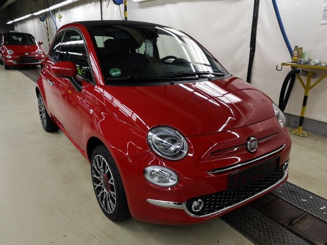 Fiat 500C RED*Sport Alufelgen*Klimatr.*CarPlay-Navi