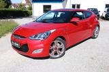 Hyundai Veloster blue Style Navi Kamera SHZ BT  Panorama - Hyundai Veloster: Leder, Navigationssystem