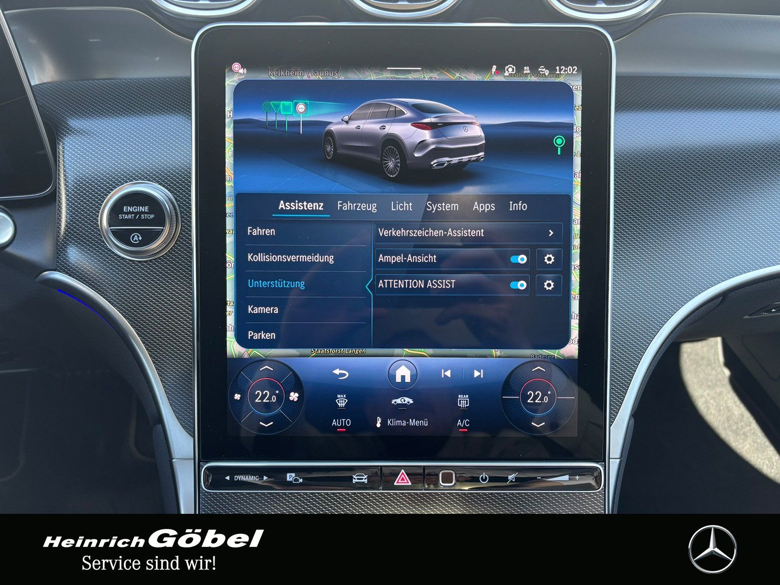 Fahrzeugabbildung Mercedes-Benz GLC 220 d 4M Coupé AMG*DISTRONIC*MEMORY*PANO*AHK