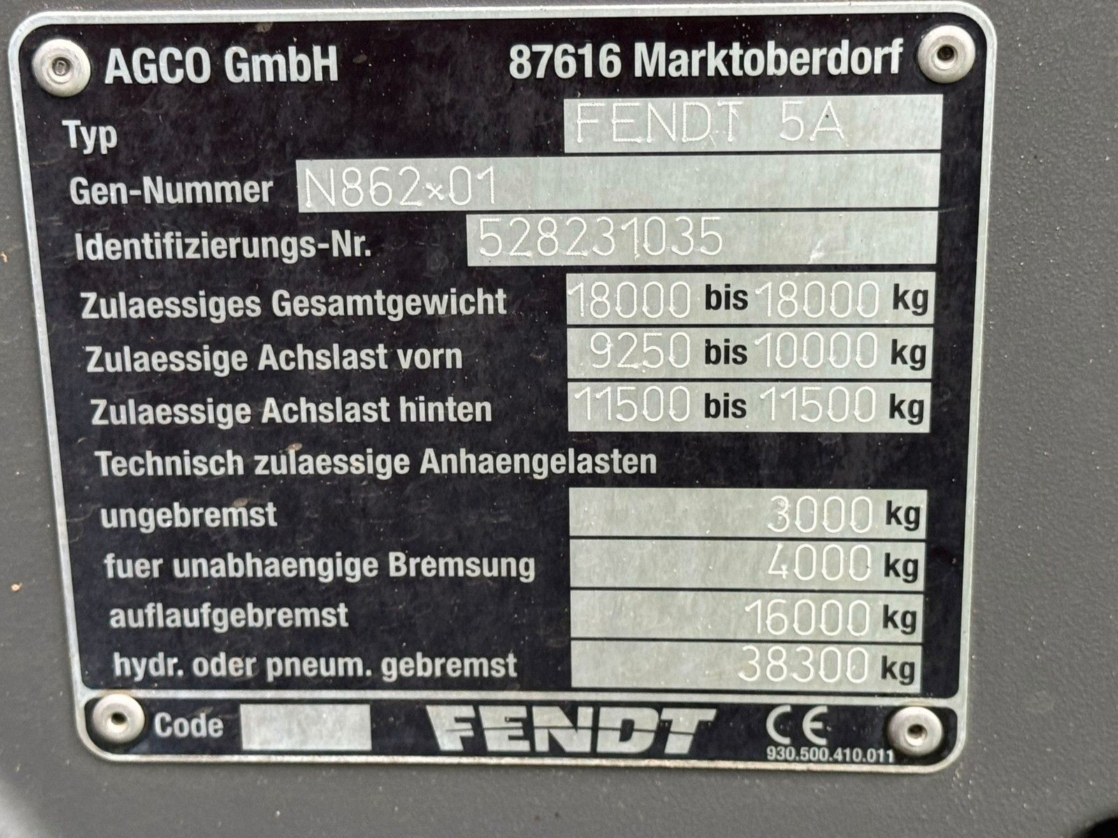 Fahrzeugabbildung Fendt 1042/1050 Vario Schlepper