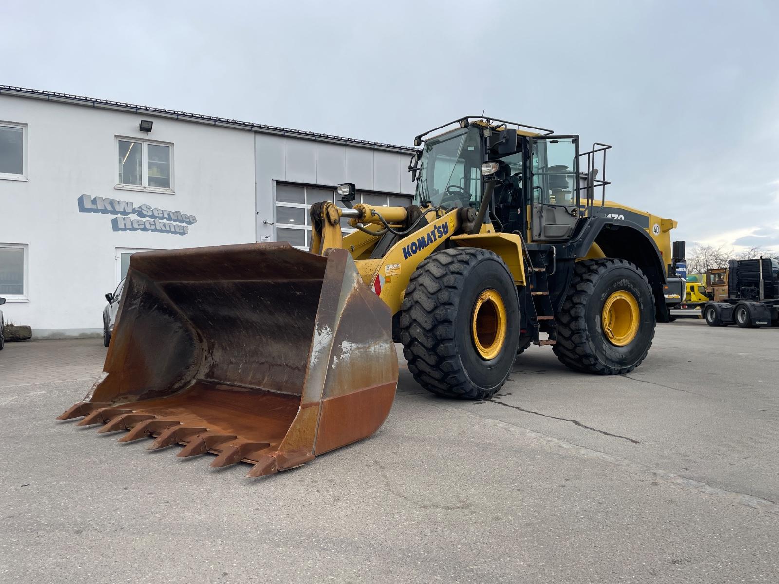 Komatsu WA 470-7 ZSA, Klimaanlage, Rückfahrkamera