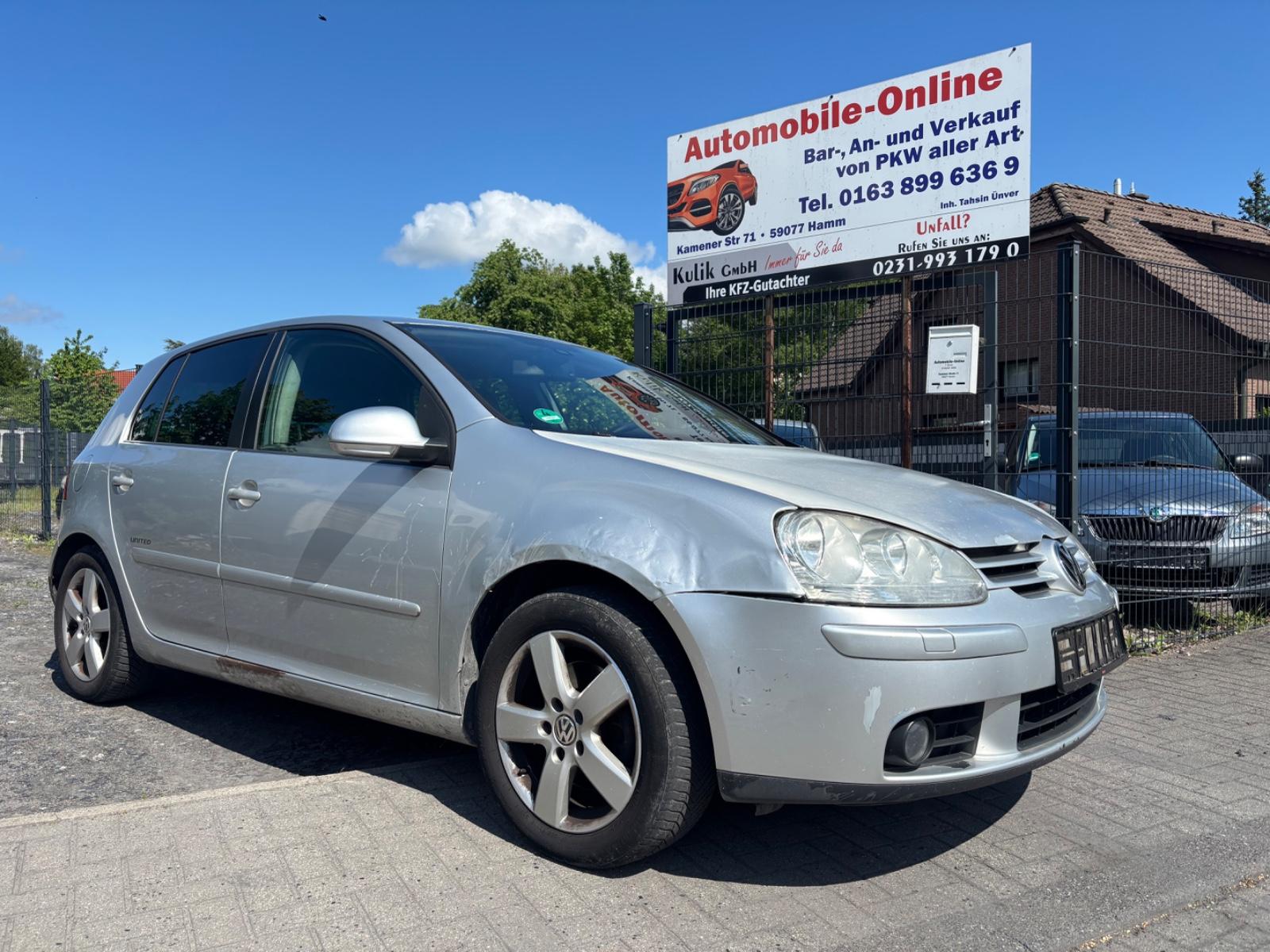 Volkswagen Golf V Lim. United //2,0 TDI// Motor OK