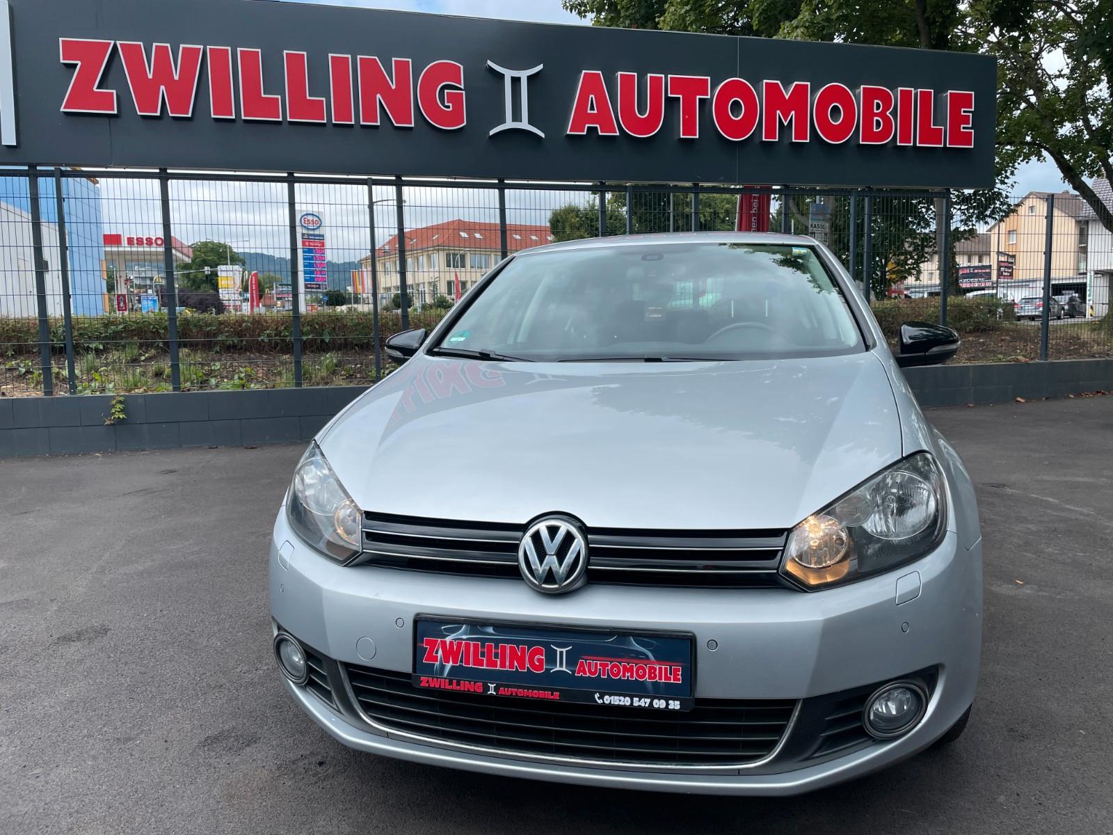 Volkswagen Golf VI Style/2.HAND/MLF/SHZ/ELF/PDC/TÜV NEU