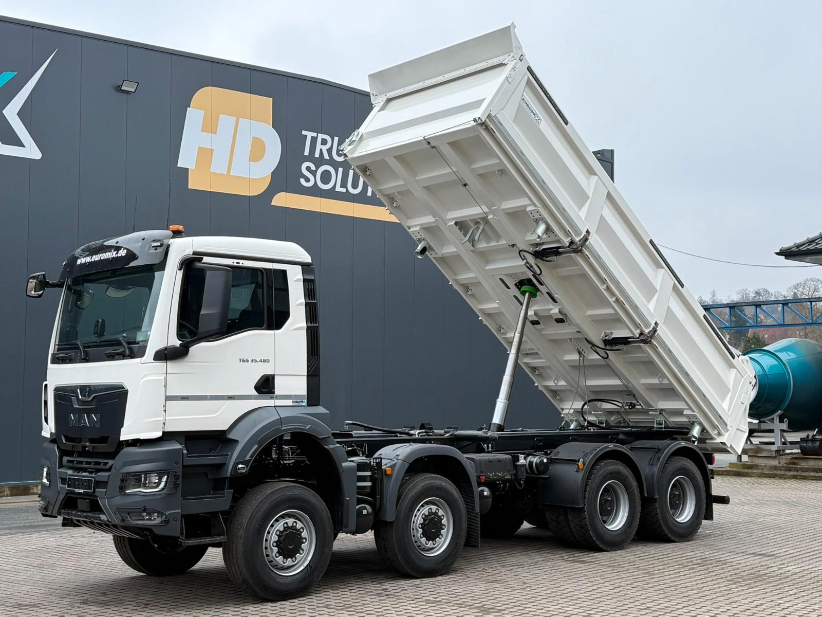 MAN TGS 35.480 8x6 EuromixMTP 3-Seiten-Kipper