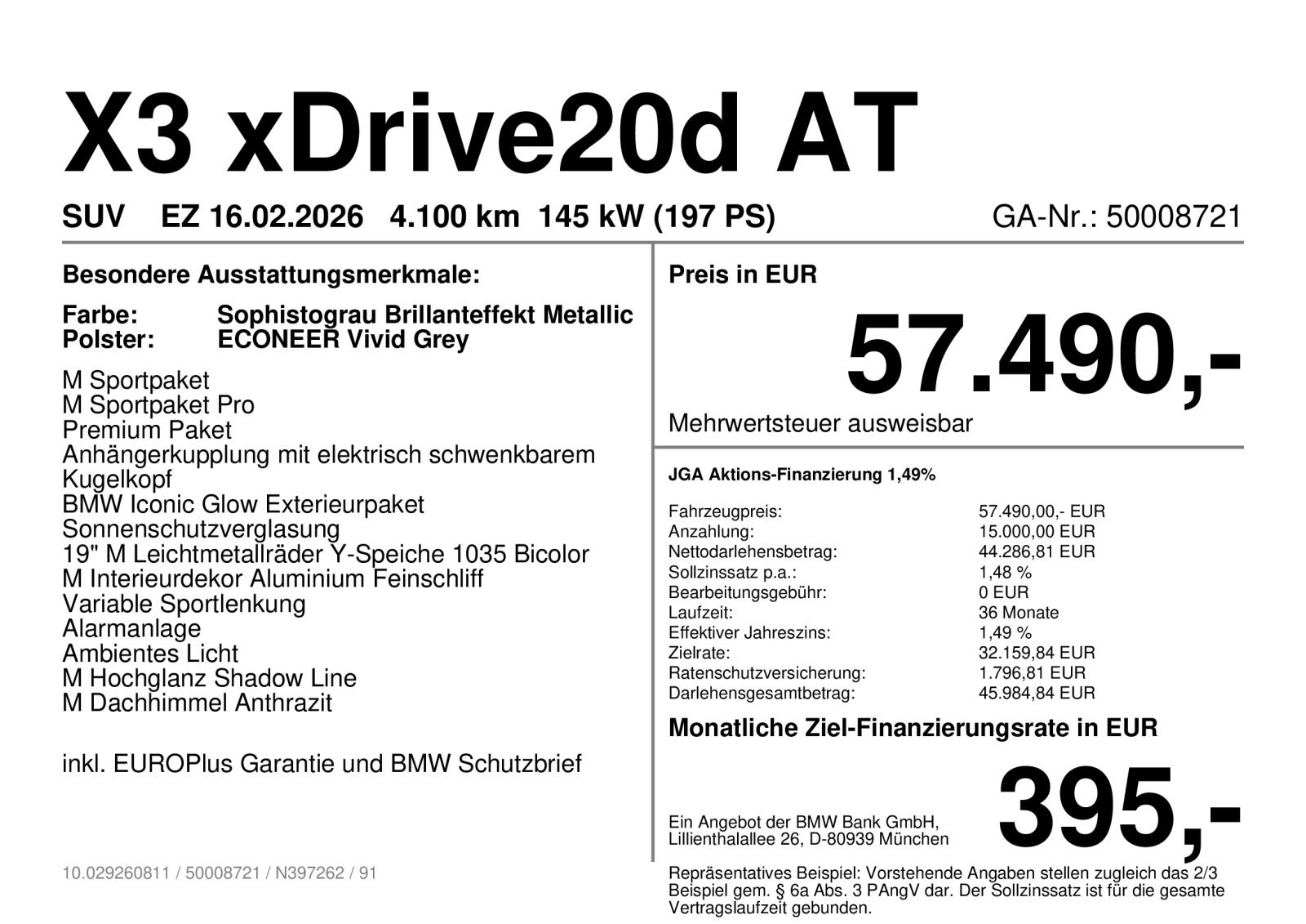 BMW X3 20d xDrive imagem 2
