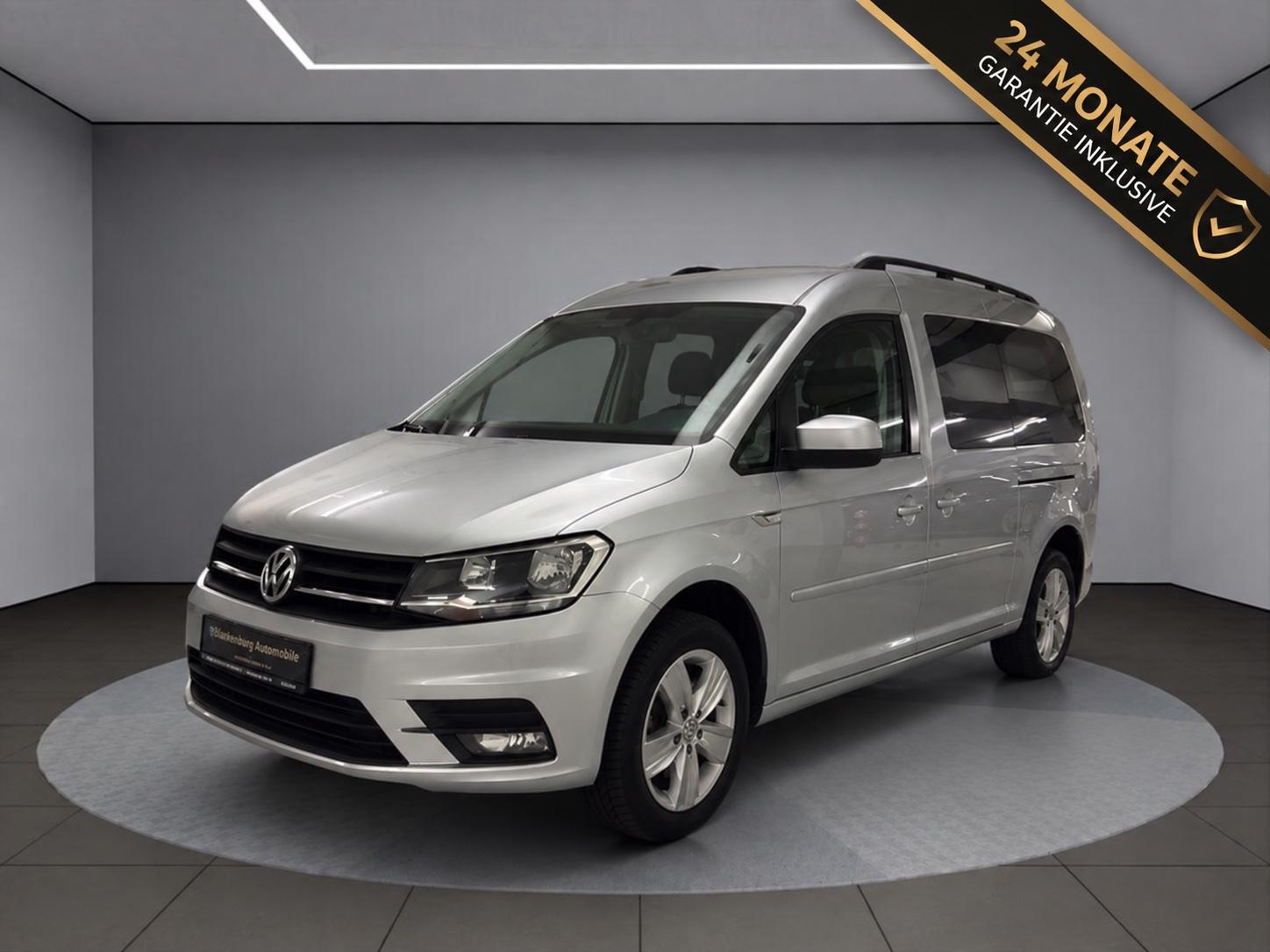 Volkswagen Caddy Maxi 2.0 TDI 7Sitz/GARANTIE24M/AHK/TÜV NEU