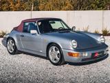 Porsche 964 Carrera 2 Cabriolet / Polar Silver / German - Porsche 964: Carrera
