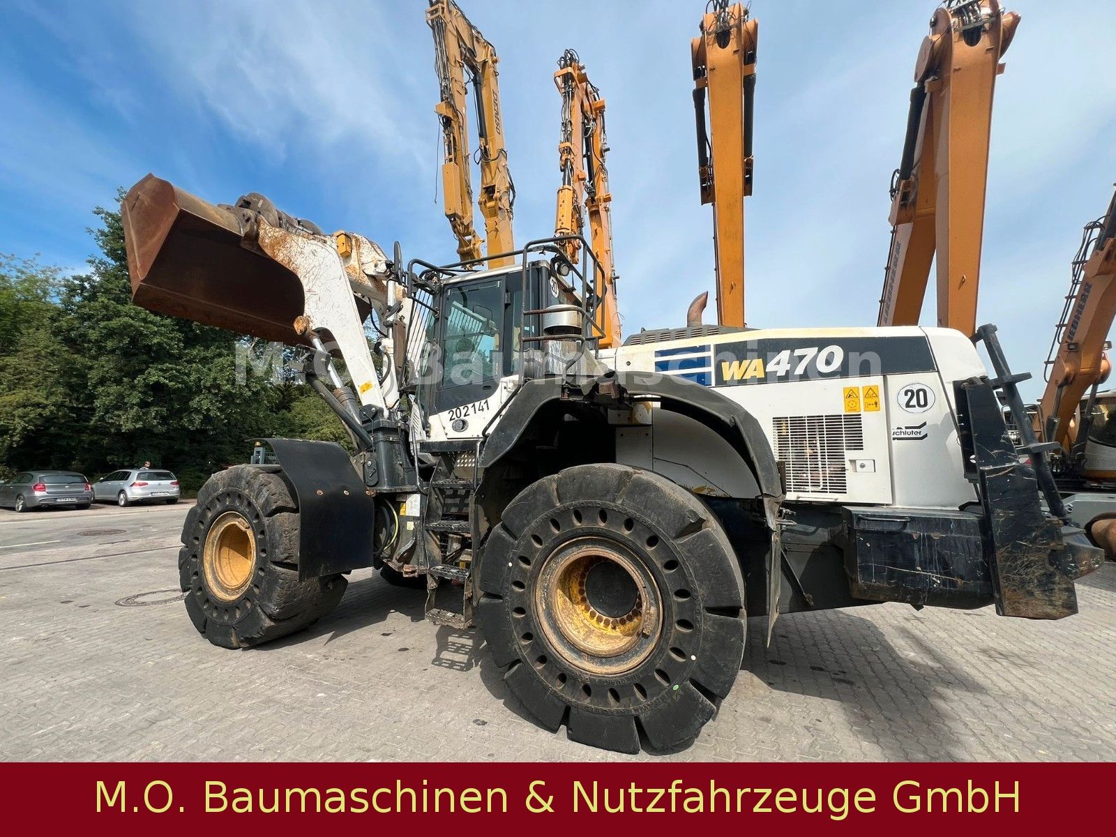 Fahrzeugabbildung Komatsu WA 470-8 / ZSA / Waage / AC/