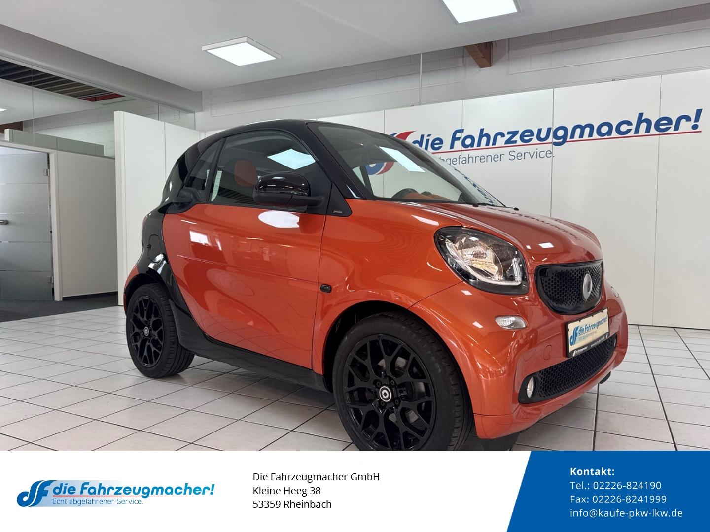 Smart fortwo coupe Basis 52 kW Panorama Navi Klimaauto