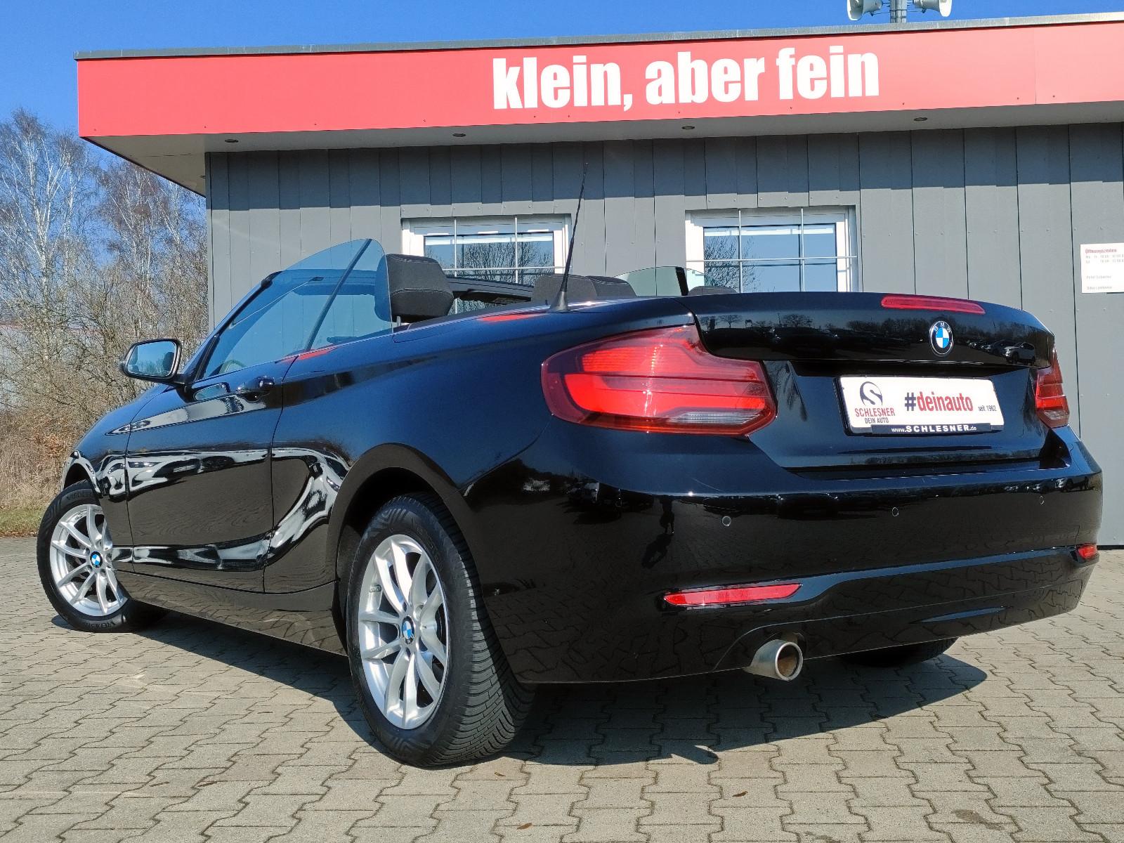 BMW 218i A Cabrio Advantage*LRH*Navi*HiFi*SHZ*PDC*