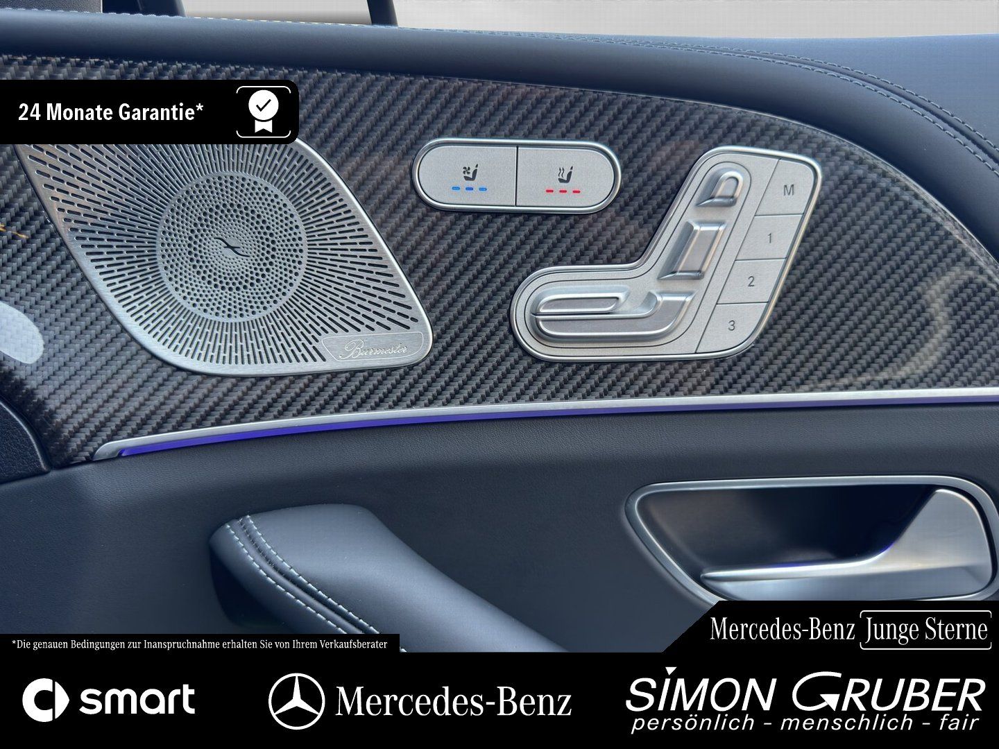 Fahrzeugabbildung Mercedes-Benz GLS 63 4M AMG Night Carbon Standhzg. 23 Zoll