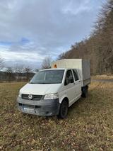 Volkswagen VW T5 Pritsche Doppelkabine | AHK | wenig KM - Volkswagen T5: Doppelkabine