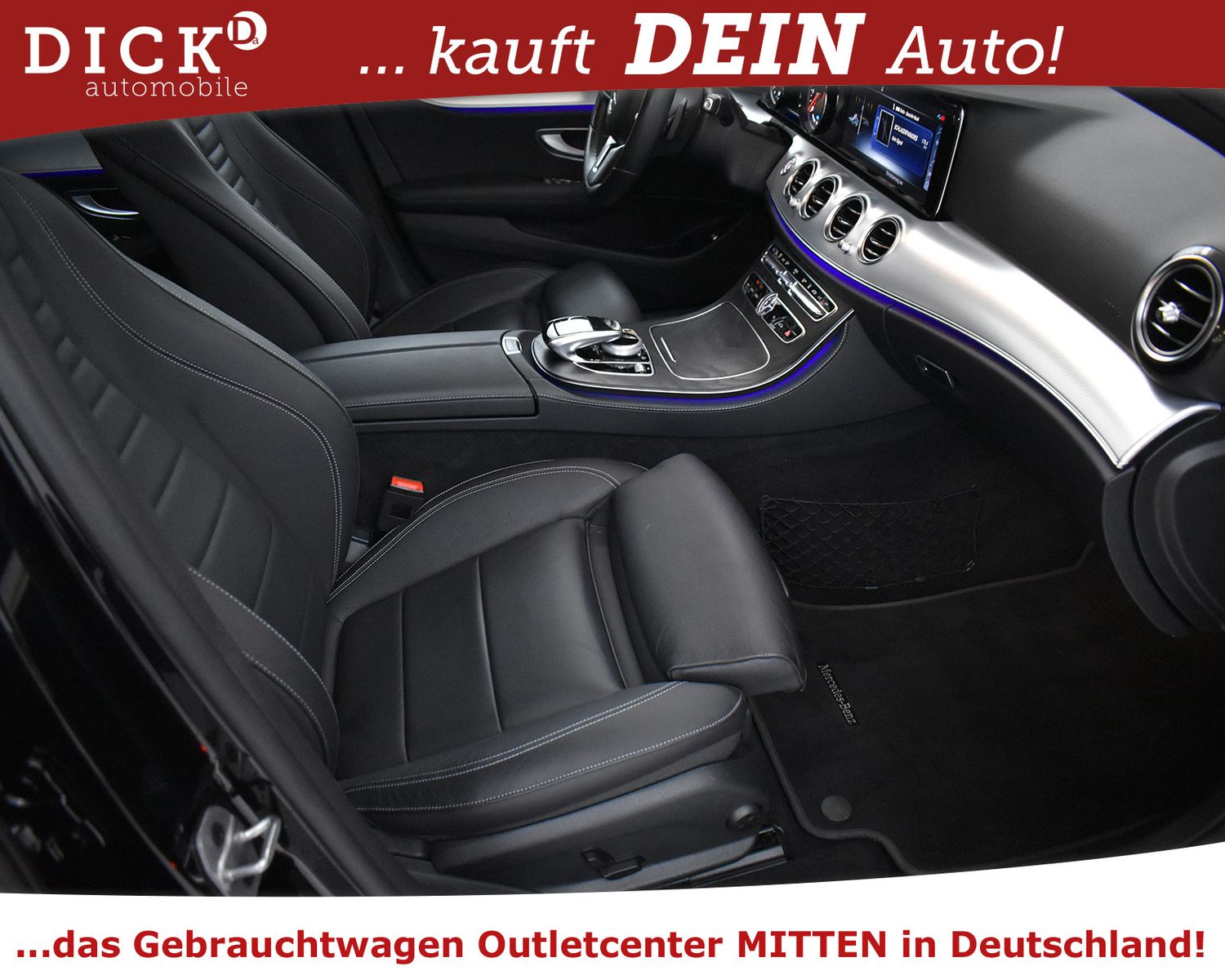 MERCEDES-BENZ E300de 2X Avantg AIRMAT+BURMES+360+STDHZ+COMAND+ - Image 12