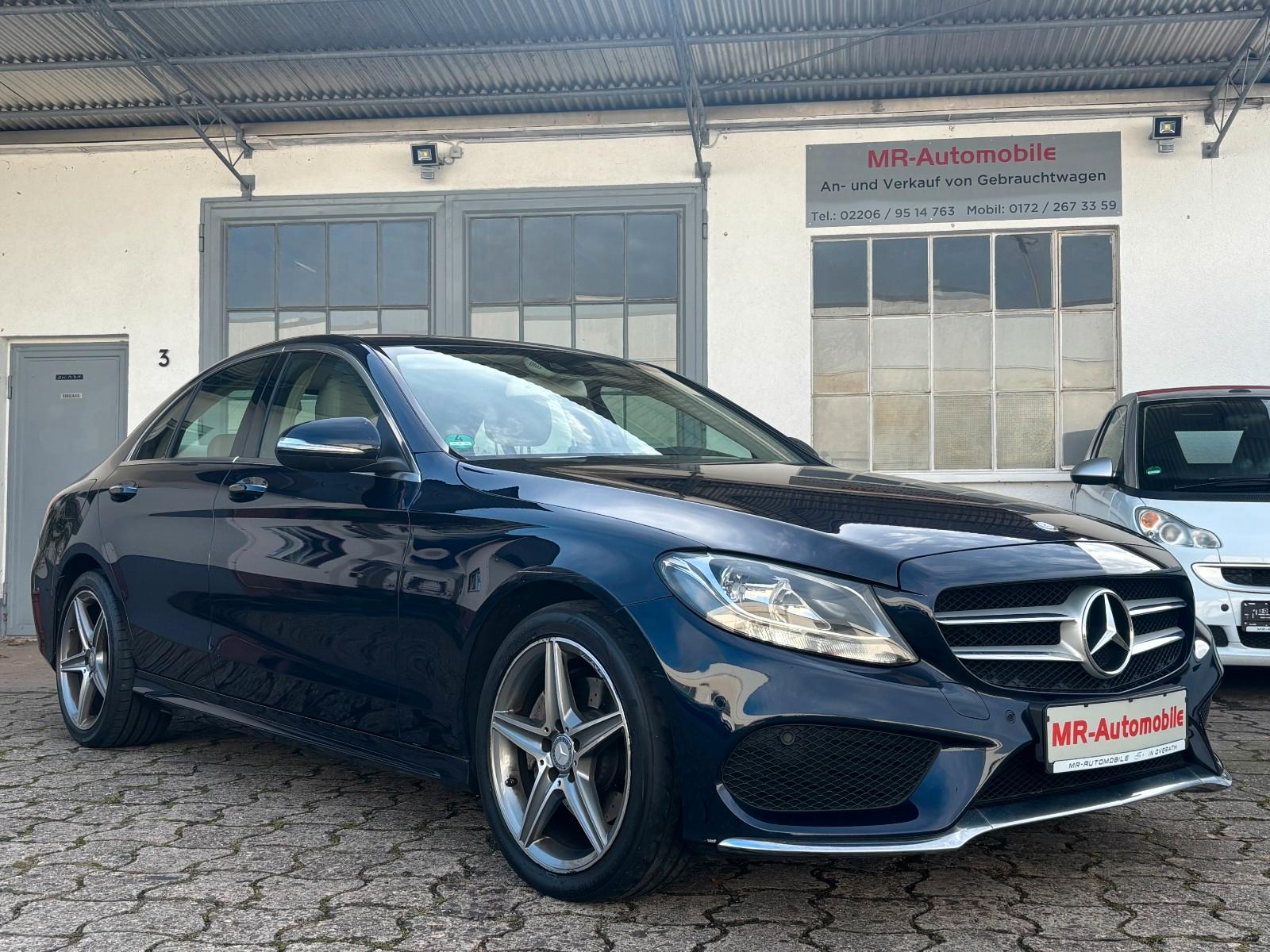 Mercedes-Benz C 200CGI LIM AMG-Line Leder SHZ 2.Hd Naiv W205