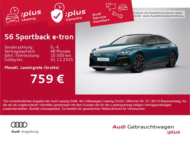 Audi S6 Sportback e-tron *Wärmep.*PANO*HdUp*8-fach*