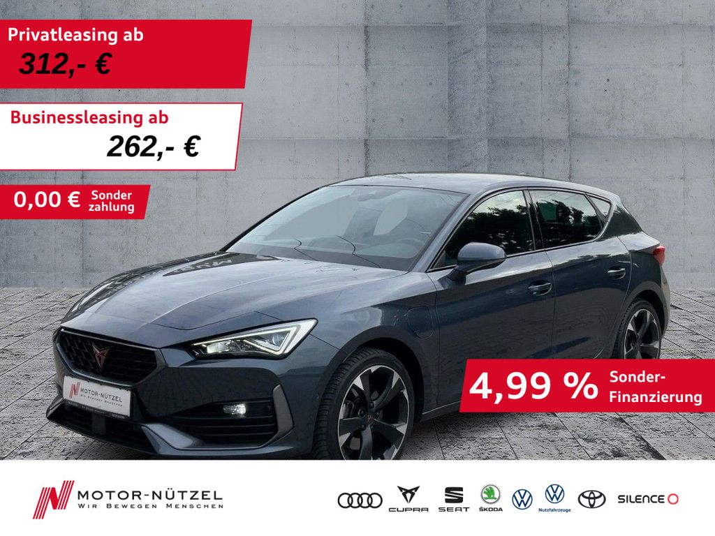 Cupra Leon 1.4 TSI e-Hybrid LED+NAVI+GRA+DAB+APP+18Z.
