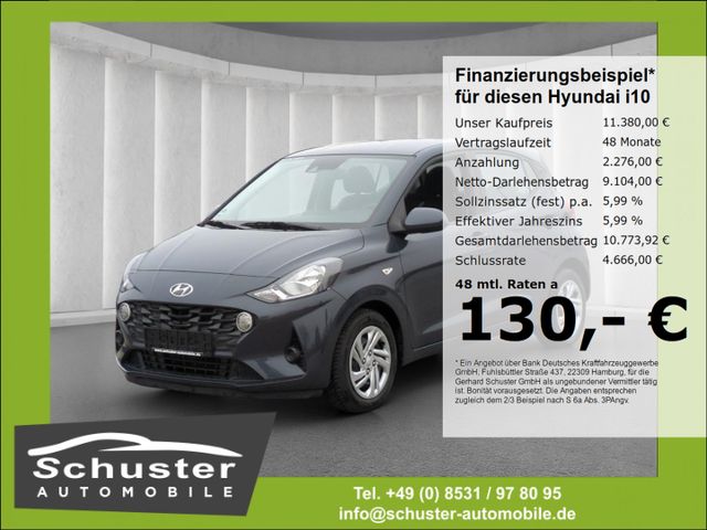 Hyundai i10 Select 1.0*Tempom SHZ PDC heizb.Lkr Spurass