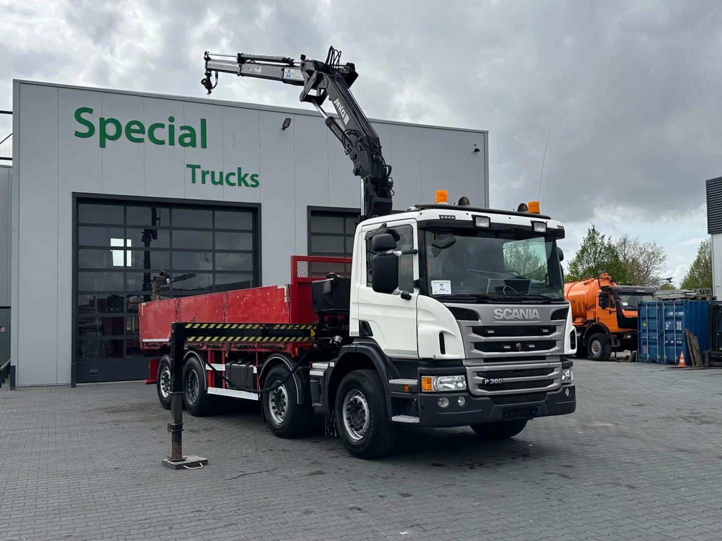 Scania P360 8x2*6 + MKG HLK161 A2
