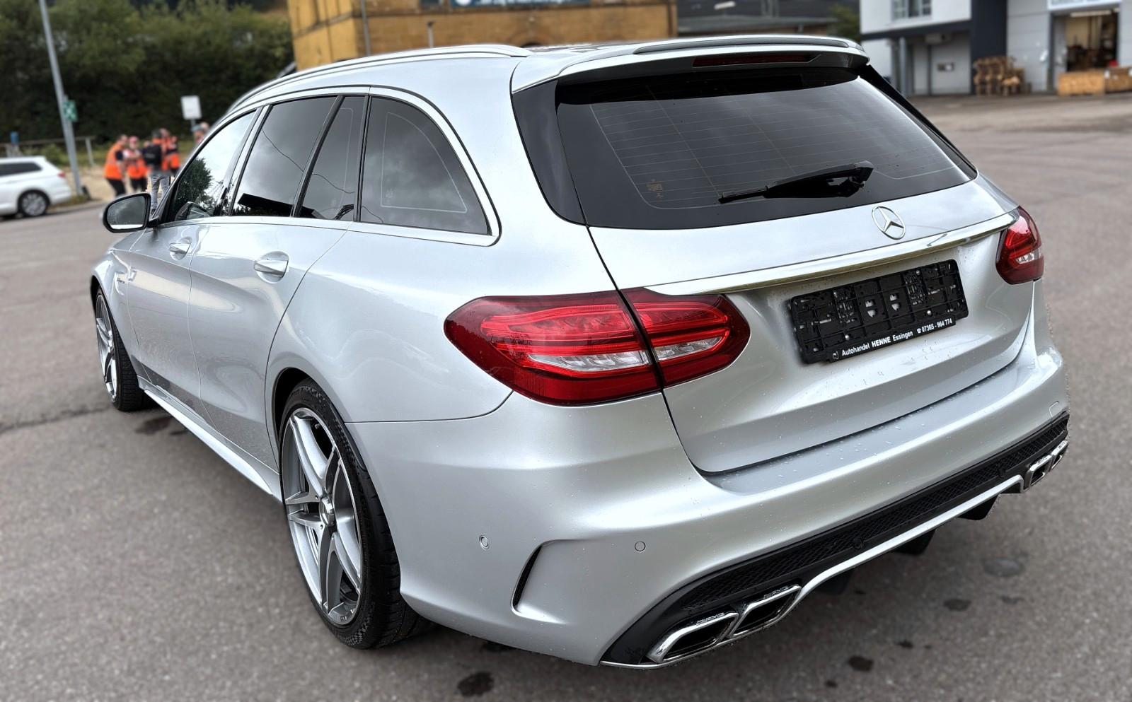 MERCEDES-BENZ C - 63 AMG S - 510 CV - BVA - CUIR MARRON