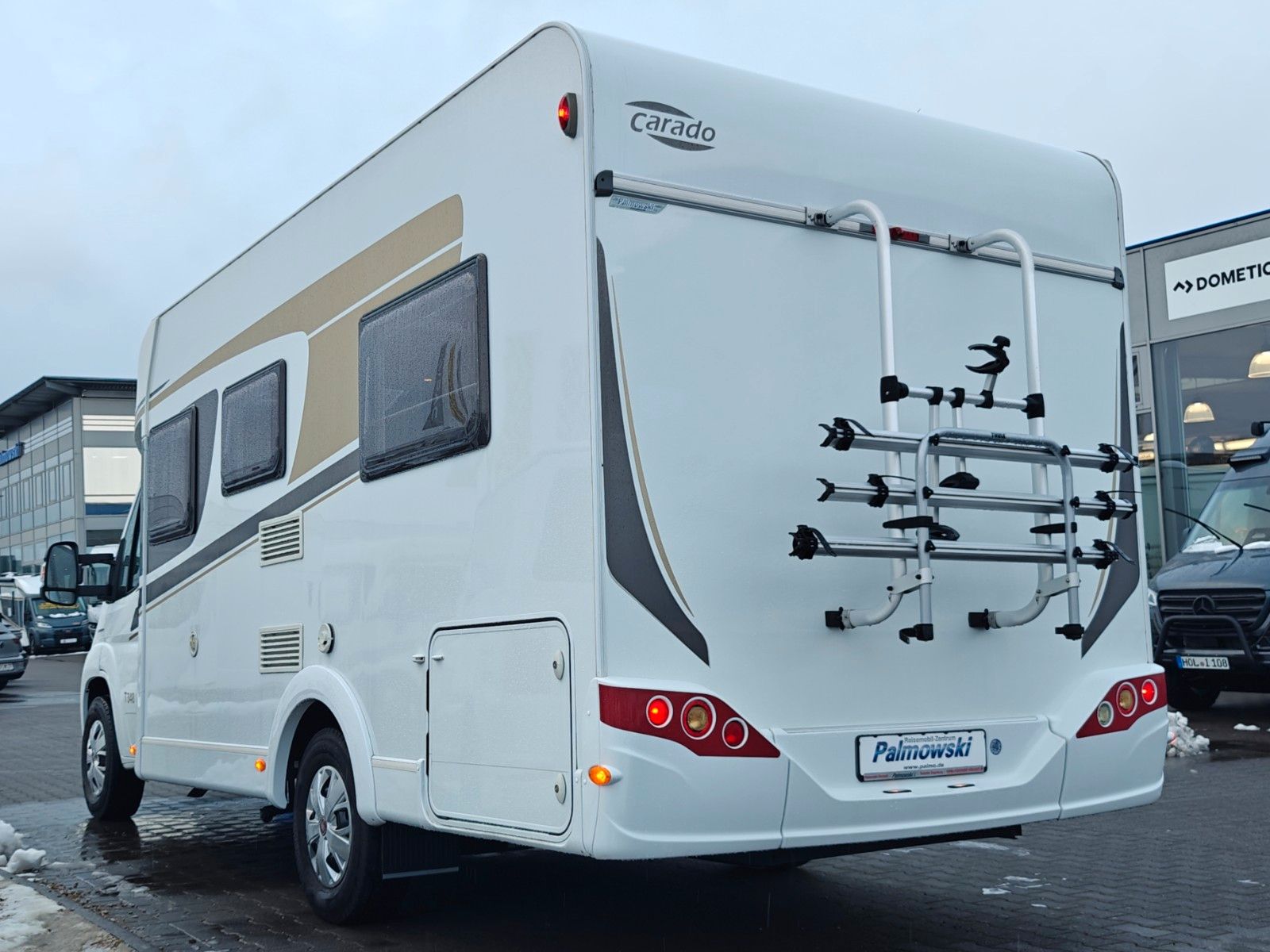 Fahrzeugabbildung Carado T-348 - Automatik, SAT, TV, 2x Solar, Hubbett -