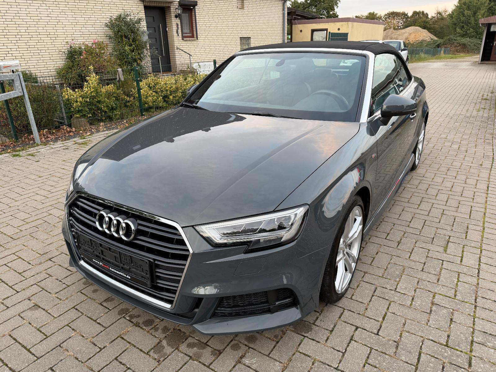 Audi A3 Cabriolet 35 TFSI S LINE-LED-NAVI-DAB-AHK-B&O