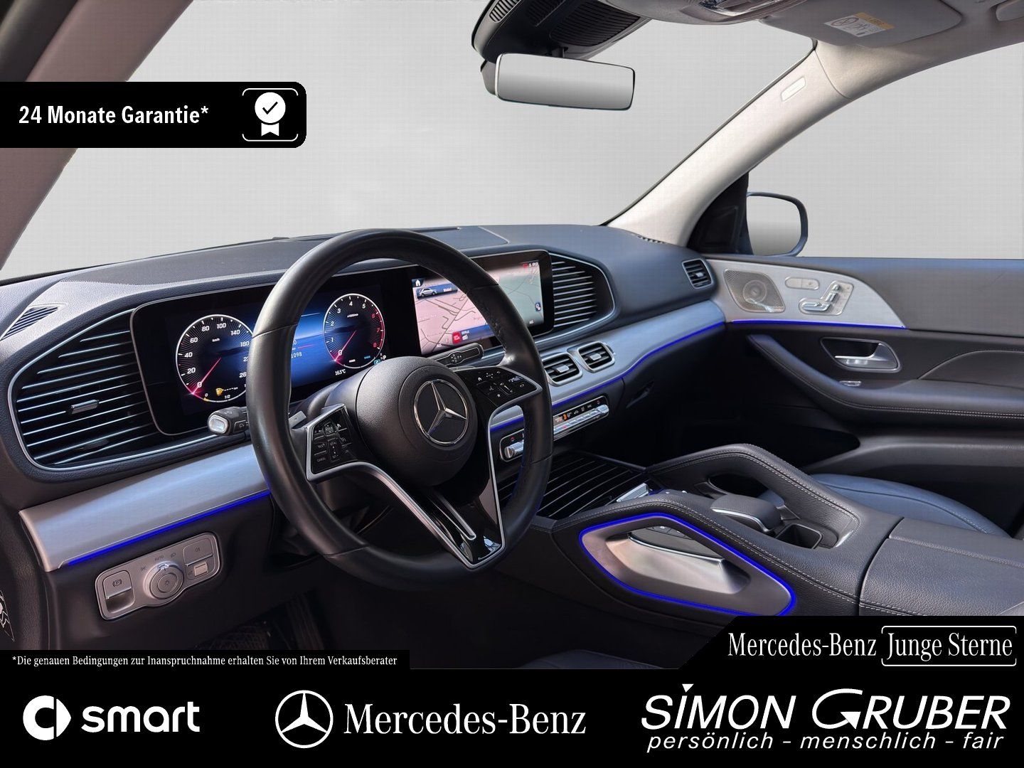 Fahrzeugabbildung Mercedes-Benz GLE 450 4M Leder Pano Memo 360 Burm AHK