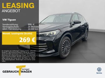 Volkswagen Leasingangebot: Volkswagen Tiguan 2.0 TDI DSG ELEGANCE IQ.LIGHT HUD AHK 360