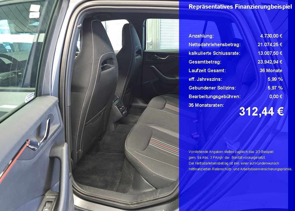 Skoda Scala Monte Carlo Pano-Dach Climatr Kamera SHZ foto 5