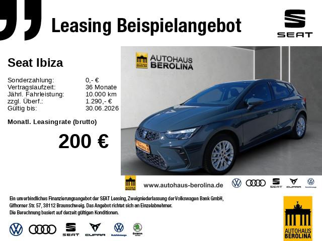Seat Ibiza 1.0 TSI Style DSG *Vision+*NAV*GRA*SHZ*