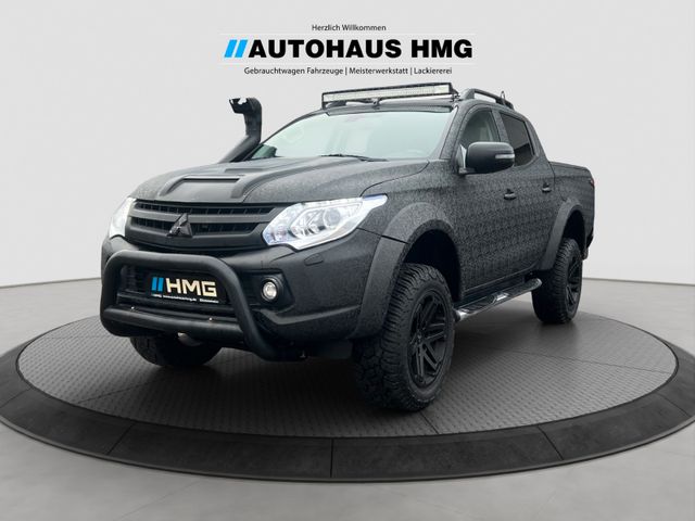 Mitsubishi L200 Top DoKa 4WD FOLIERT*DACH-LED*LEDER*KAM*AHK