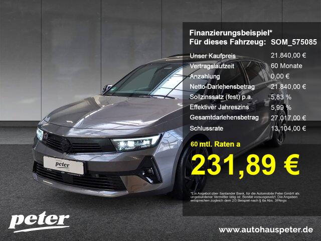 Opel Astra L 1.2 Turbo GS Automatik Sitzheizung Allwe