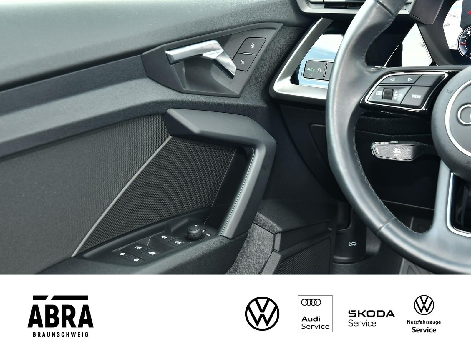 Audi A3 Sportback 30 1.0 TFSI LED+NAV+PDC+GRA+SHZ, миниатюра 17