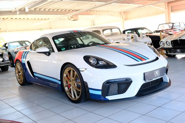 Porsche Cayman GT4 Clubsport/Approved im Martini Style