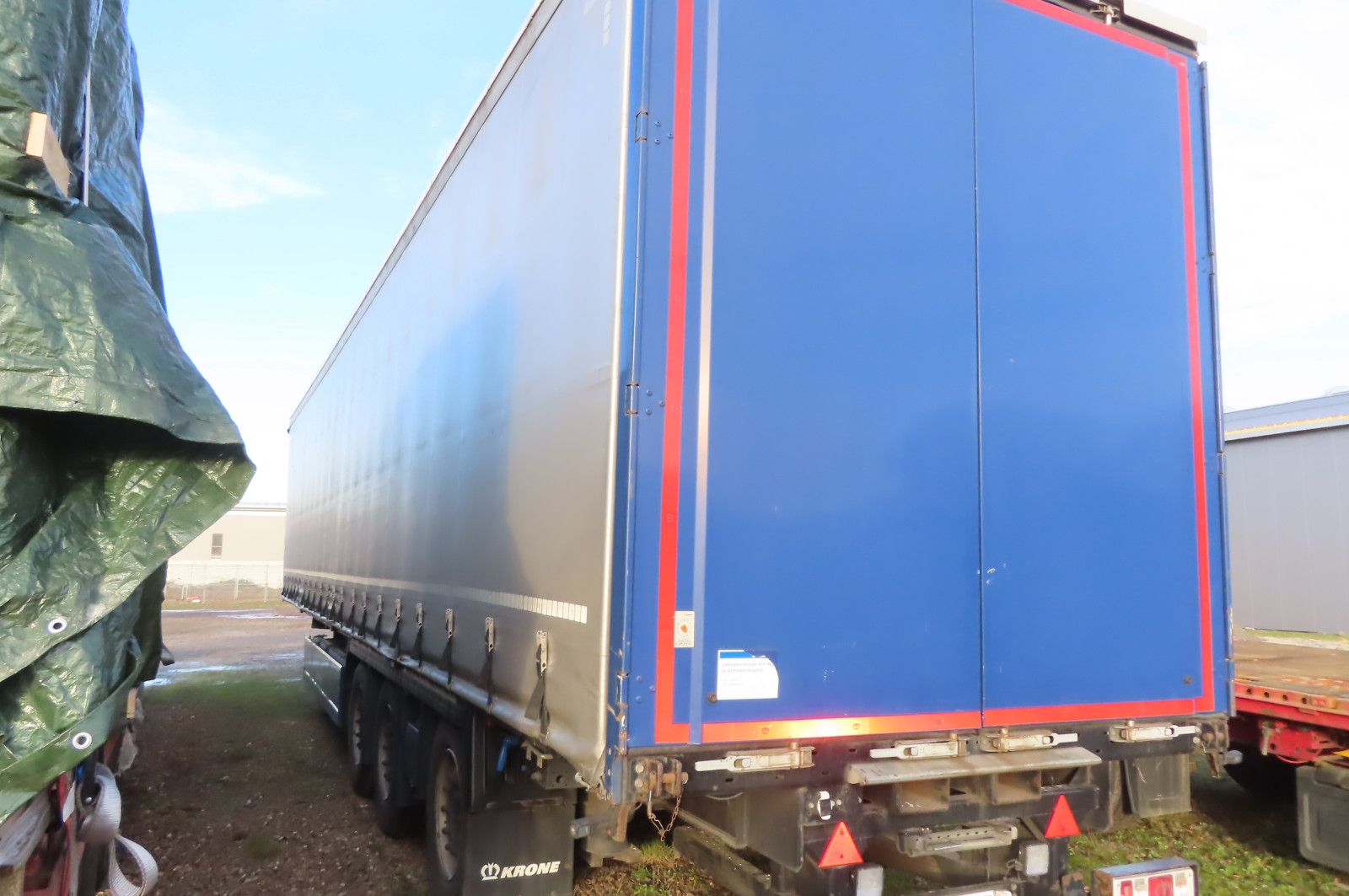 Fahrzeugabbildung Krone Planenauflieger