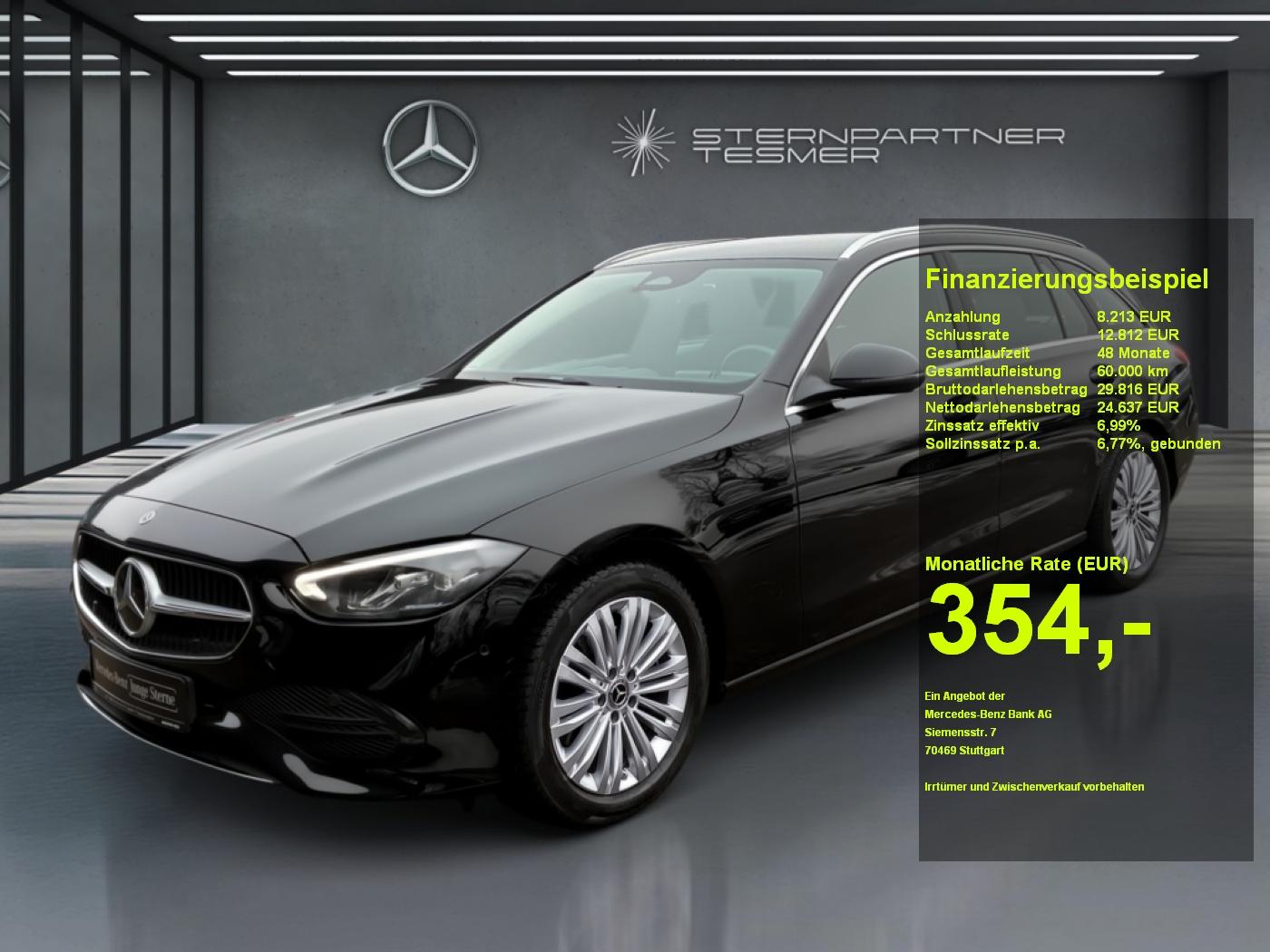 Mercedes-Benz C 200 d T Avantg. Mbux Kamera LED Sitzh. Tempom.