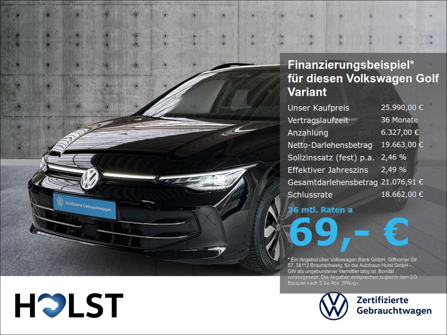 Volkswagen Golf Variant VIII 1.5TSI GOAL AHK GJR LED ACC Rü