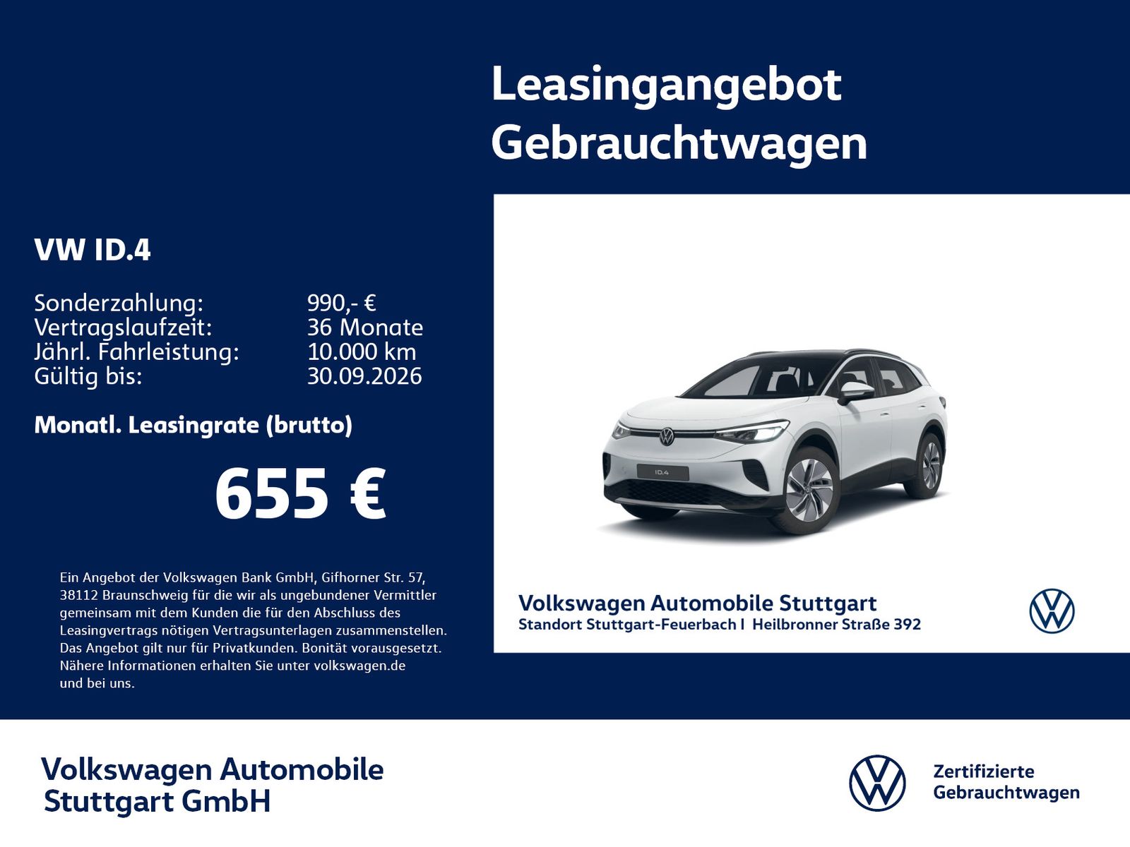 Volkswagen ID.4 Pro Navi AHK Kamera foto 2