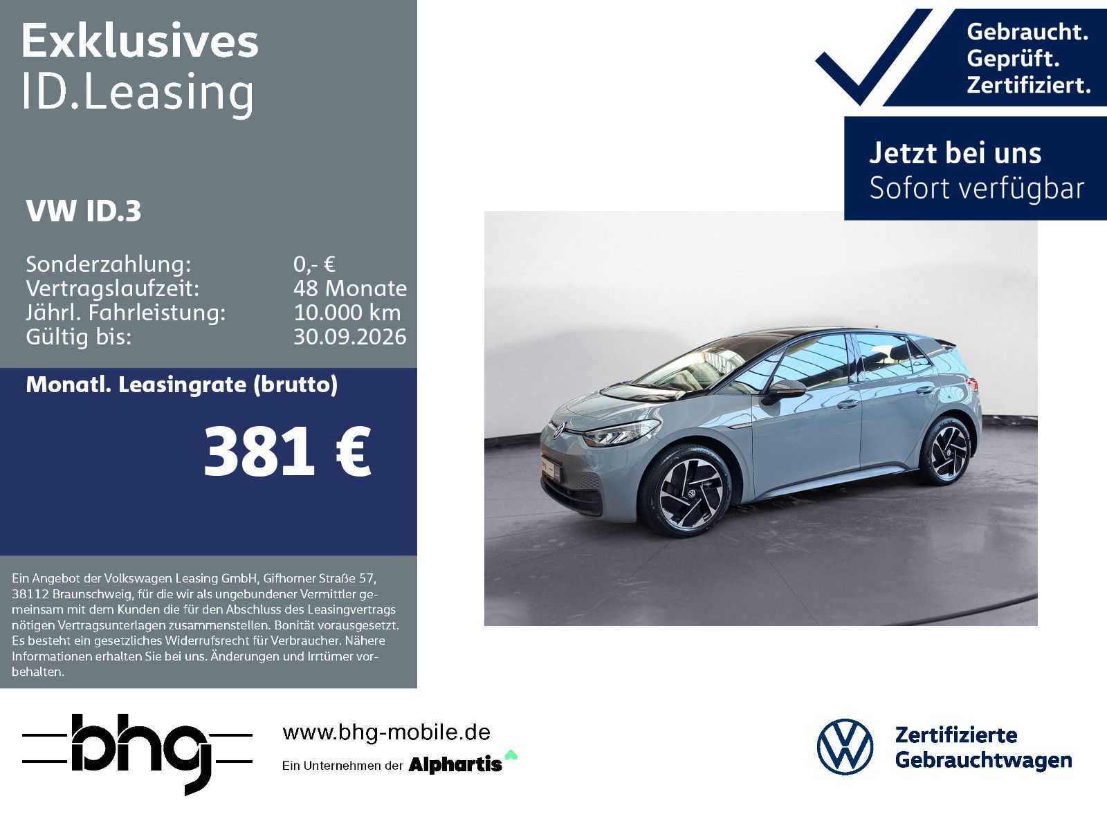 Volkswagen ID.3 Pro Performance NAVI PDC LED foto 1
