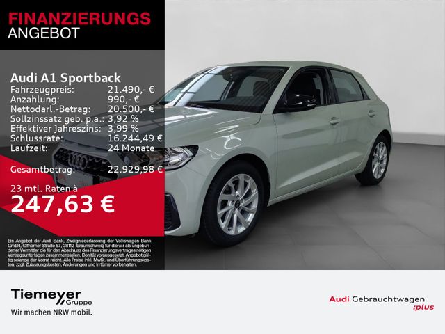 AUDI A1 Sportback 30 TFSI ADVANCED ALU SPORTSITZE SIT