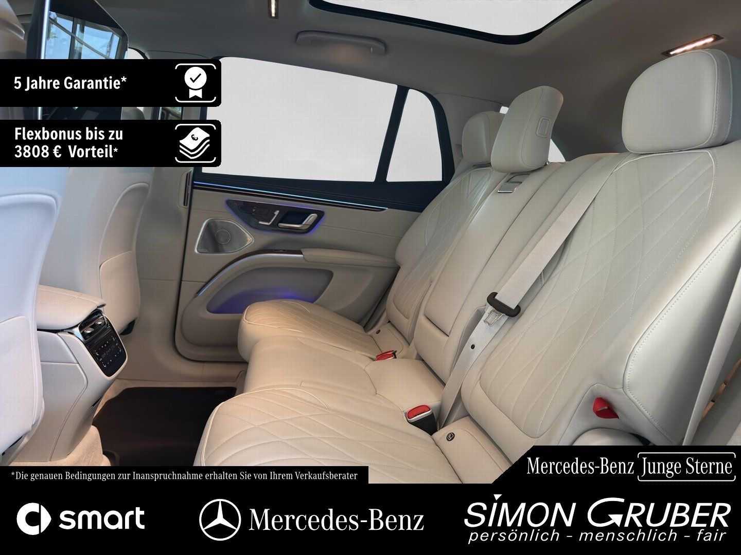 Fahrzeugabbildung Mercedes-Benz EQS 580 4M SUV AMG Night Business Class 7Sitzer