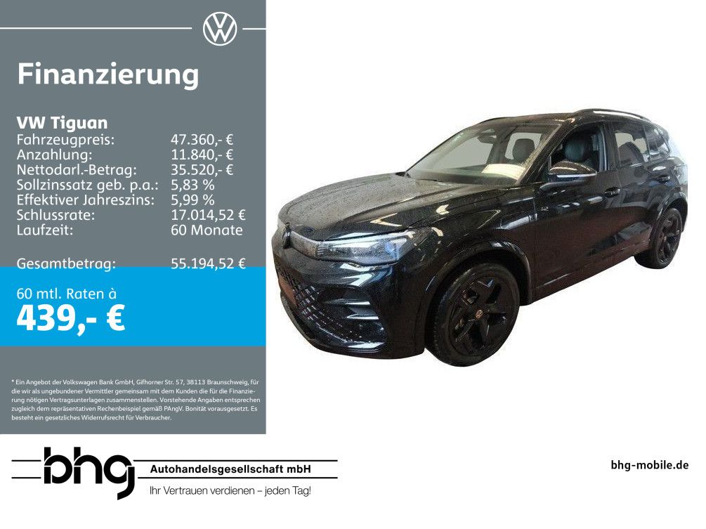 Volkswagen Tiguan 1.5 TSI eHybrid DSG R-LINE BlackStyle Tra