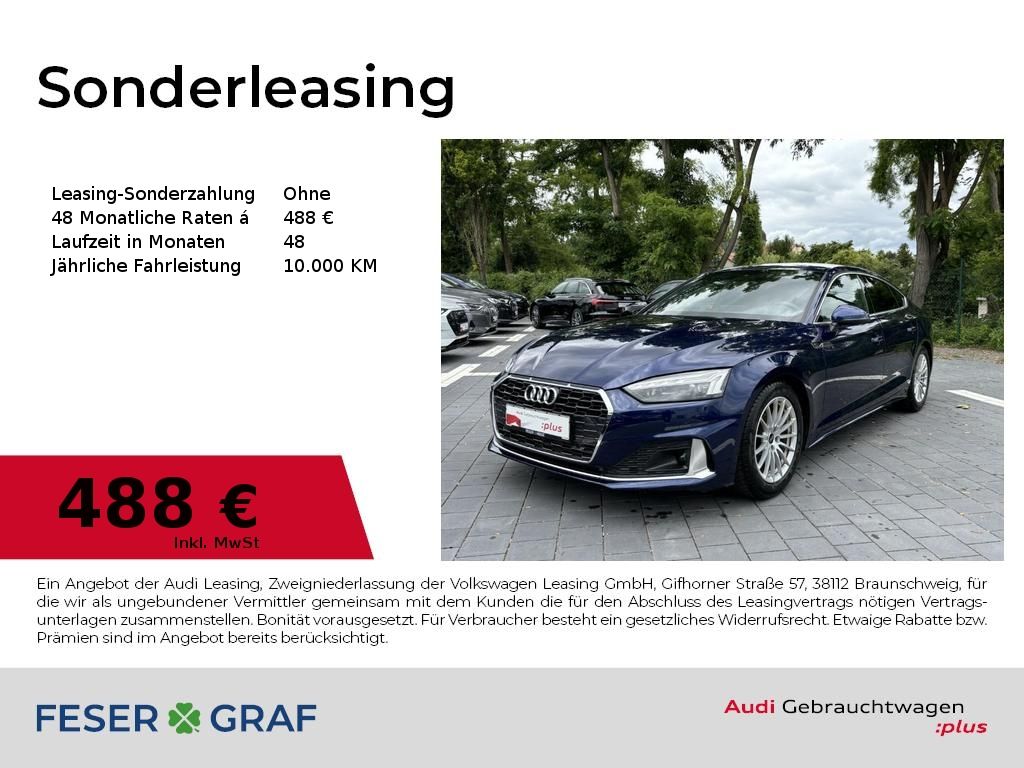 Audi A5 Sportback 35 TFSI S Line S-tronic AZV/Matrix-