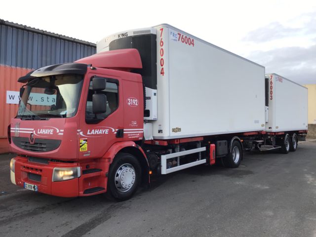 Renault DXI 380 EURO 5  & BOX CHEREAU 2015 FLEISCH